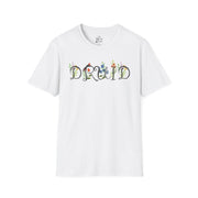 Druid Tee — Floral Lettering for Forest Witches and Tabletop Adventurers